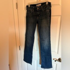 Hollister low rise boot cut jean